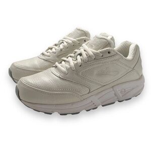 Brooks Addiction Walker Womens Size 7.5 White Walking Stability Shoes